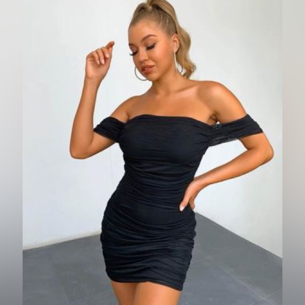 Brand new off the shoulder dress never worn